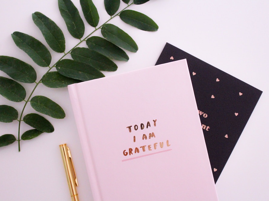 Gratitude Journal for healthy workplace habits