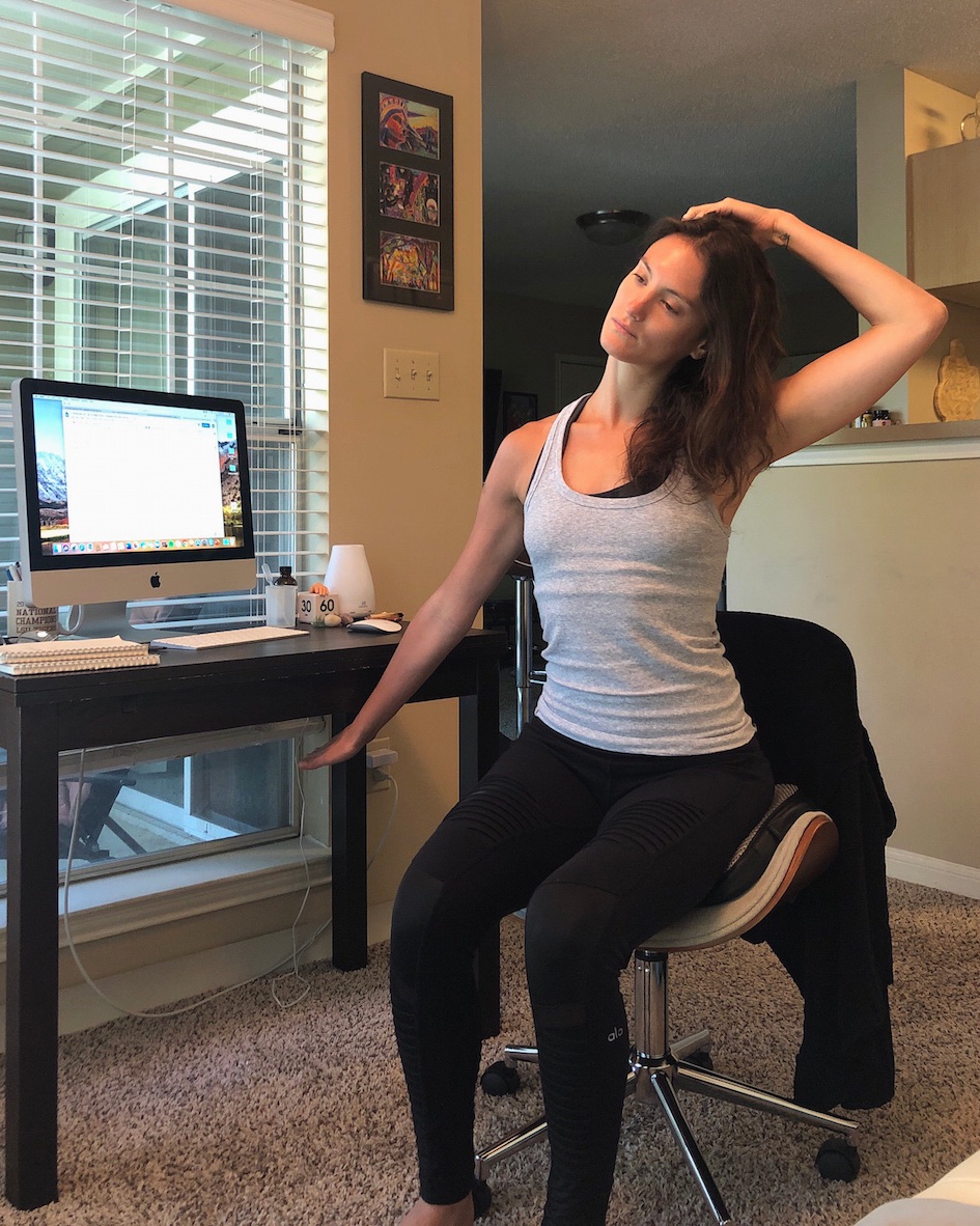 Maggie Hayes Neck Stretches for Shoulder Tension